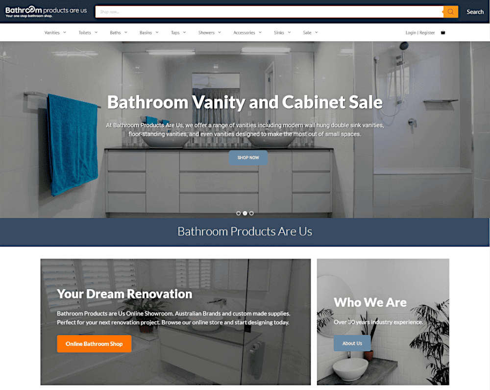Website Portfolio 7 BPRU website