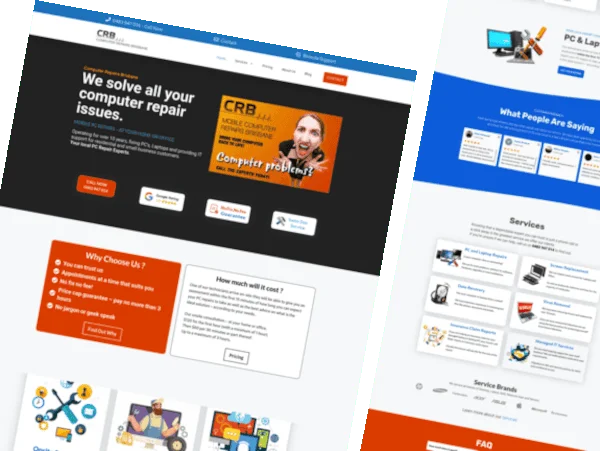 Computer Repairs Website