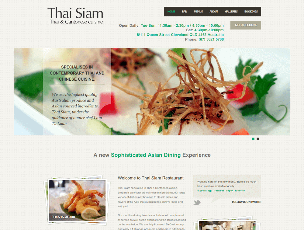 Website Portfolio 13 thaisiam website