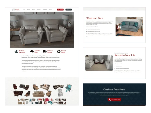 Furniture Upholstery Website
